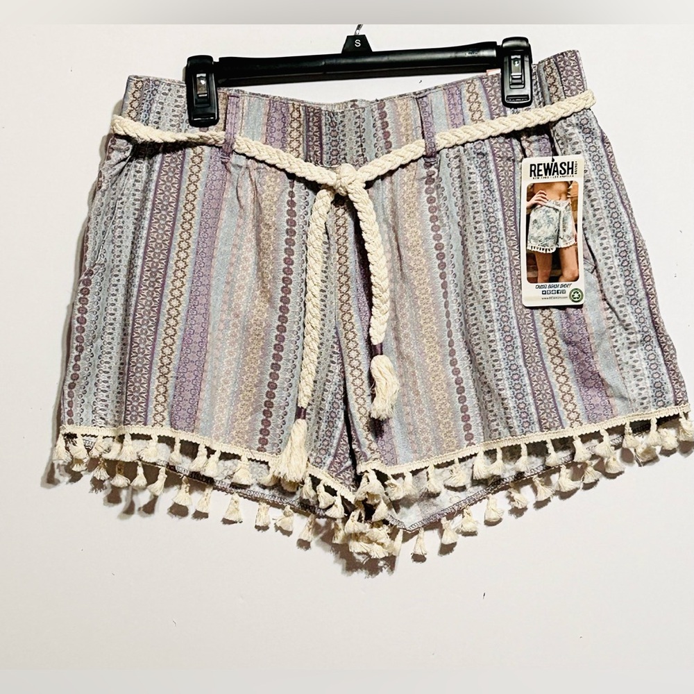 Rewash Tassel Beach Shorts